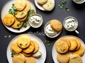 Fried Masa Cakes with Cheese (Arepas de Queso)