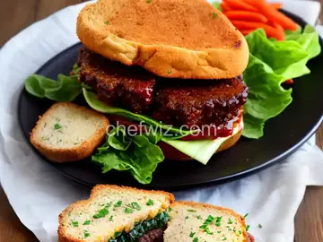 Fried Meatloaf Sandwich with Green Tomato Jam