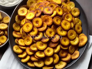 Fried Plantain Chips Recipe