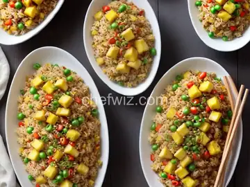 Fried Rice Pineapple Boat