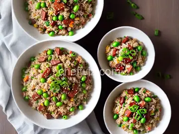 Fried Rice With Chinese Sausage Recipe