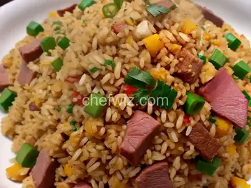 Fried Rice with Ham