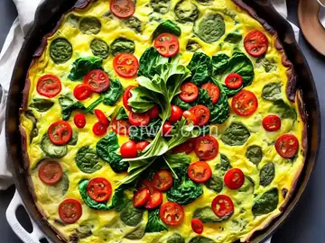 Frittata with Leftover Greens