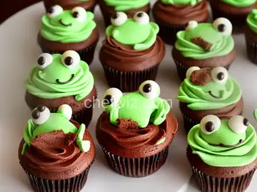 Frog Cupcakes