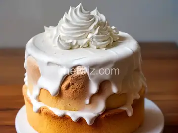 Frosted Angel Food Cake