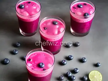 Frozen Blueberry Margaritas