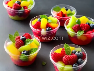 Frozen Fruit Cups
