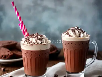 Frozen Hot Chocolate with Evaporated Milk