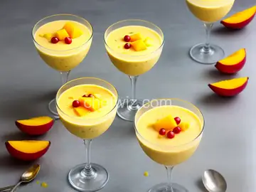 Frozen Rum-Mango Lassi