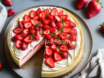 Frozen Strawberry Cheesecake