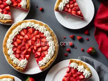 Frozen Strawberry Lemonade Pie