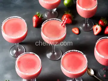 Frozen Strawberry Margaritas