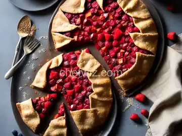 Fruit Galette With Buckwheat Crust