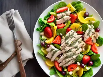 Fruity Chicken Salad with Tarragon