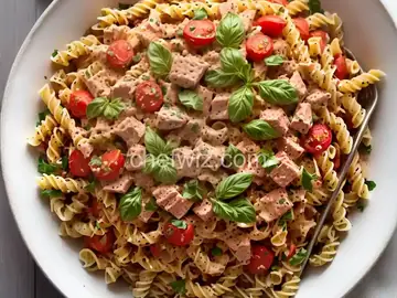 Fusilli with Tuna and Tomato Sauce