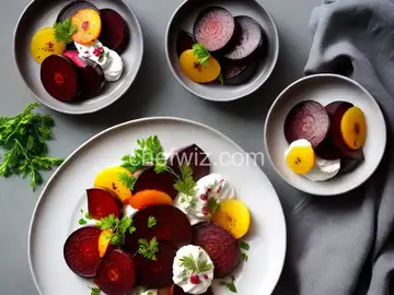 Gaby’s Roasted Beets and Labneh