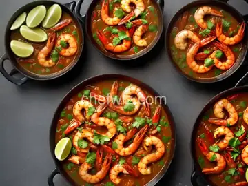 Gambas Pil Pil (Prawns, Chilean Style)