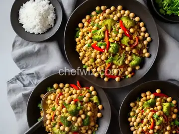 Garbanzo Stir-Fry