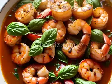 Garlic Basil Shrimp