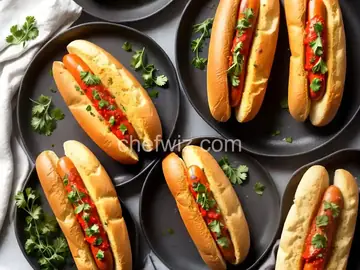 Garlic Bread Hot Dogs
