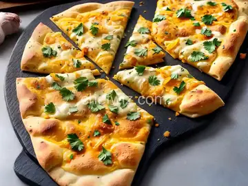 Garlic Cheese Flatbread