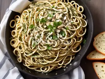 Garlic-Herb Linguine
