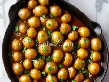 Garlic Herb Skillet Potatoes
