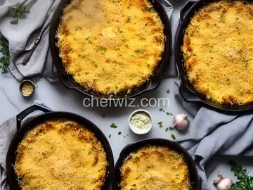 Garlic Parm Au Gratin