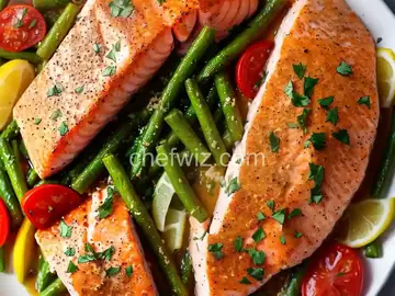 Garlic Parmesan Salmon
