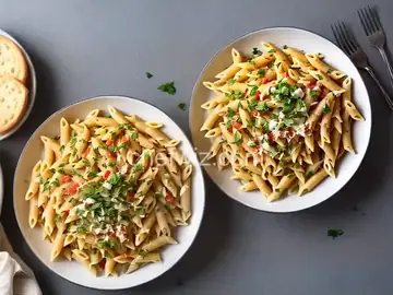 Garlic Penne Pasta