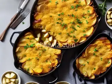 Garlic Potatoes Gratin