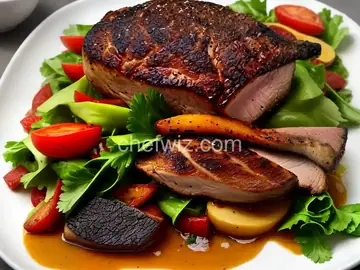 Garlic Roasted Duck Breast
