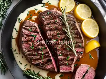 Garlic-Rosemary Steak
