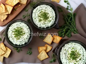 Garlic Scape Goat Cheese Dip
