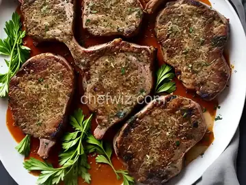 Garlic and Herb Crusted Lamb Chops