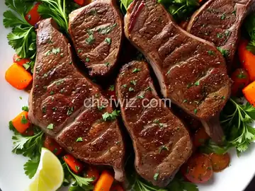 Garlicky Lamb Chops