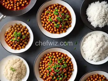 General Tso's Chickpeas