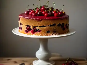 George Washington's Birthday Cherry Cake
