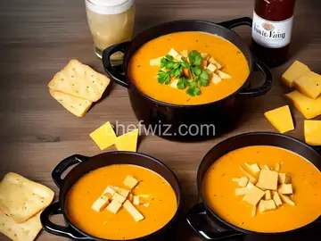 German Cheddar and Beer Fondue