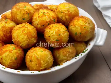 German Potato hashbrown balls