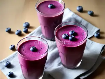 Get Up & Go Blueberry Date Cocoa Smoothie