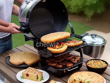 Get-Your-Grill-On Cake