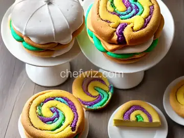 Giant King Cake Pop-Tart