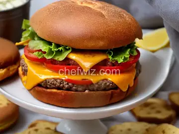 Giant Party Cheeseburger