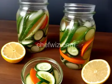 Gin and Tonic Pickles