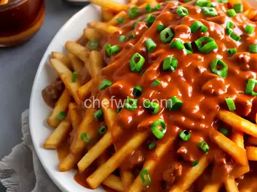 Gina's Gumbo Cheese Fries