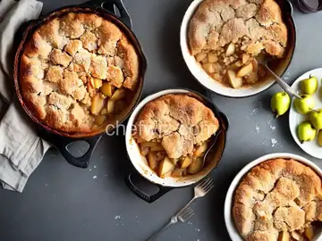 Gina's Pear and Apple Cobbler