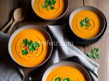 Ginger Carrot Soup by Jean Carper