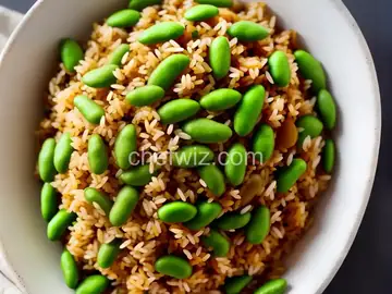 Ginger Edamame Rice