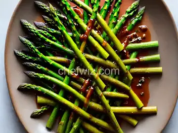 Ginger-Miso Grilled Asparagus